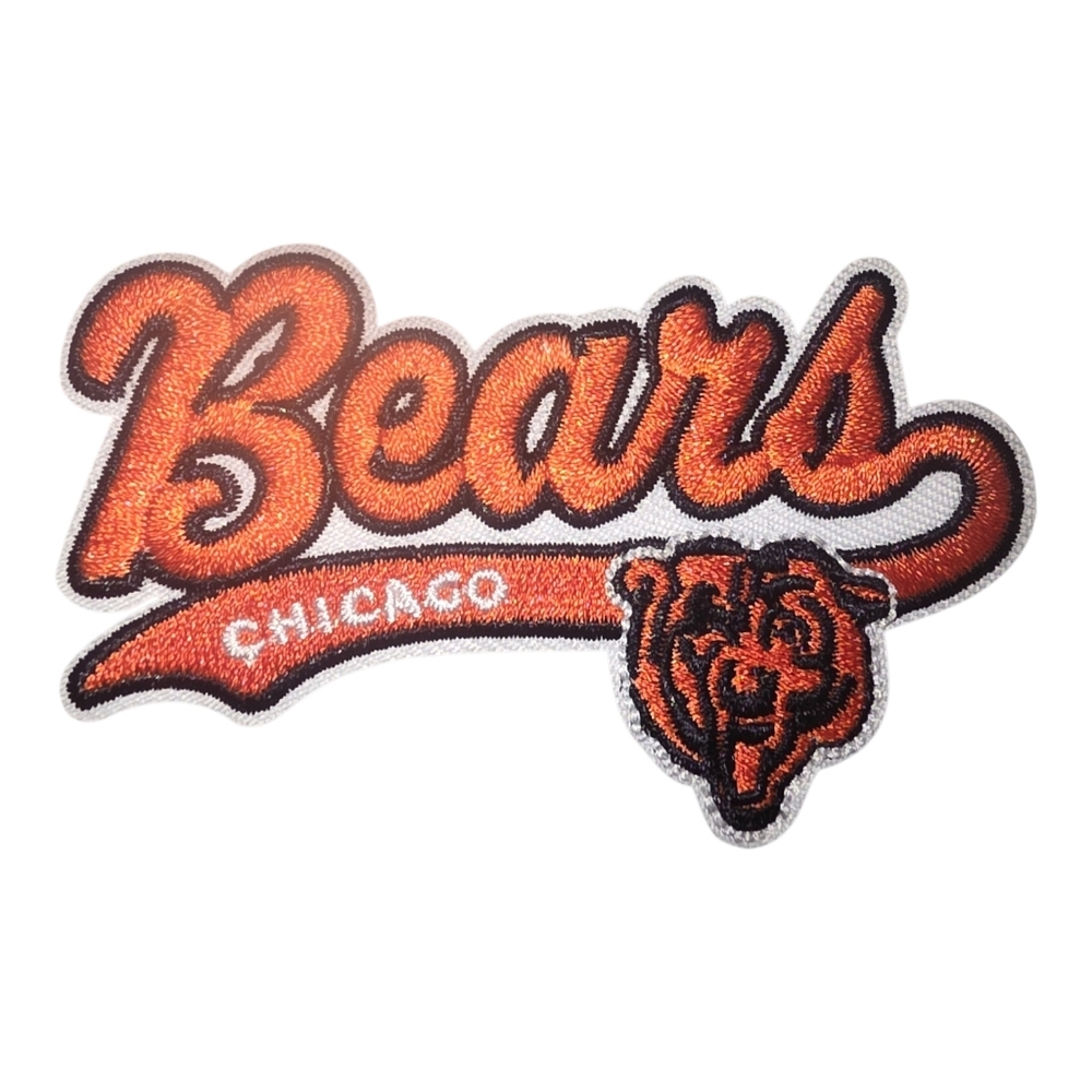Chicago Bears Embroidered Iron On Patch